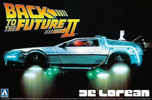 Aoshima 1/24 Movie Mecha Series BT-02 Back to the Future Delorean Part II Kit_4