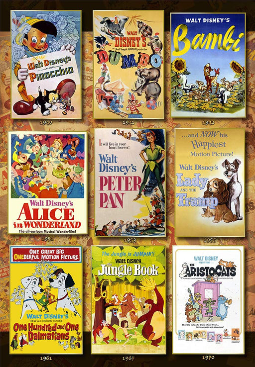 1000pcs Jigsaw Puzzle Movie Poster Collection Disney Animations ‎D-1000-064 NEW_1
