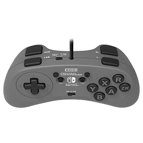 Hori Fighting Commander Controller for Nintendo Switch Made in Japan Gray NEW_2