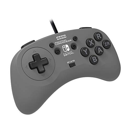 Hori Fighting Commander Controller for Nintendo Switch Made in Japan Gray NEW_3