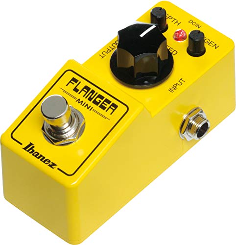 Ibanez MINI Series Flanger FLMINI (15 x 10 x 10cm) Yellow Full analog circuit_5