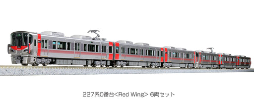 KATO N scale 227 series 0 series Red Wing 6-car set Special project 10-1629 NEW_2