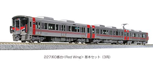 KATO N Scale 227 series 0 series Red Wing basic set (3 cars) 10-1610 Model train_2
