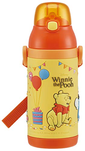 stainless children water bottle 380ml straw drinking 3D Winnie the Pooh SSPV4_1