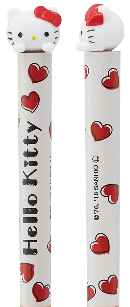 skater mascot on chopsticks natural wood 16.5cm Hello Kitty Sanrio AWM2-A NEW_2