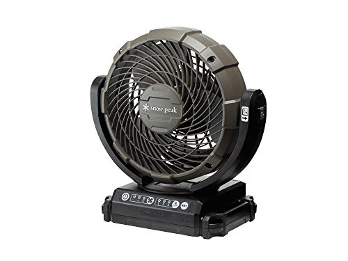 snow peak Makita Field Fan MKT-102 with AC Adapter Brown NEW from Japan_1