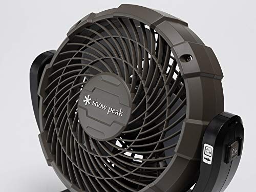 snow peak Makita Field Fan MKT-102 with AC Adapter Brown NEW from Japan_2