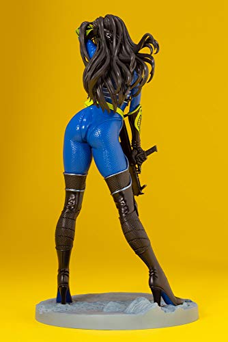 G.I. Joe Beautiful Girls Baroness 25TH Anniversary Blue BISHOUJO Statue 1/7 NEW_3