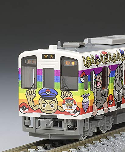 TOMIX N gauge Sanriku Railway 36-700 type "Iwate Prefecture x Ishitub(Pokemon)"_3