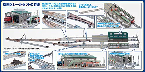 TOMIX N Gauge Fine Track Engine Depot Extension Rail Set 91036 NEW from Japan_3