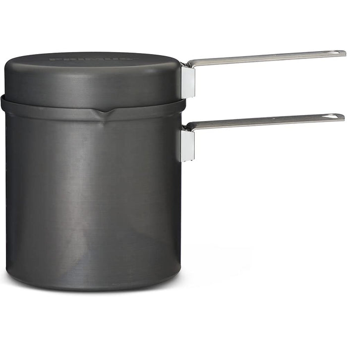 PRIMUS Trek Pot 1.0L P-741410 11.3xH11.6cm Aluminum Ceramic Coating Black NEW_3
