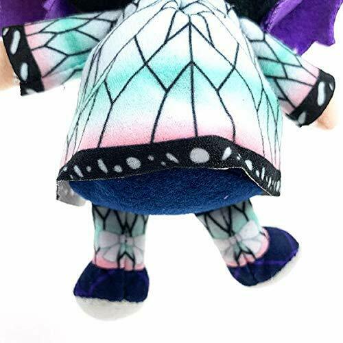 Demon Slayer Kimetsu Chibi Plush Doll Stuffed toy Kochou Shinobu NEW from Japan_3