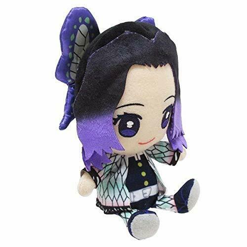 Demon Slayer Kimetsu Chibi Plush Doll Stuffed toy Kochou Shinobu NEW from Japan_5