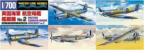 Aoshima 1/700 No.569 BRITISH CARRIER-BORNE AIRCRAFT No.2 Kit NEW from Japan_1