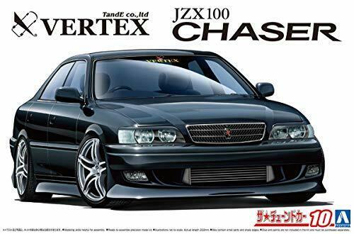 Aoshima 1/24 Scale Toyota JZX100 Chaser Tourer V 1998 Plastic Model Kit NEW_5