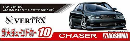 Aoshima 1/24 Scale Toyota JZX100 Chaser Tourer V 1998 Plastic Model Kit NEW_6