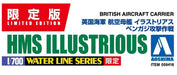 AOSHIMA 1/700 Waterline Series Ltd. Royal Navy Aircraft Carrier Illustrious kit_2