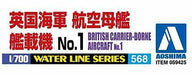 Aoshima 1/700 No.568 BRITISH CARRIER-BORNE AIRCRAFT No.1 Kit NEW from Japan_2