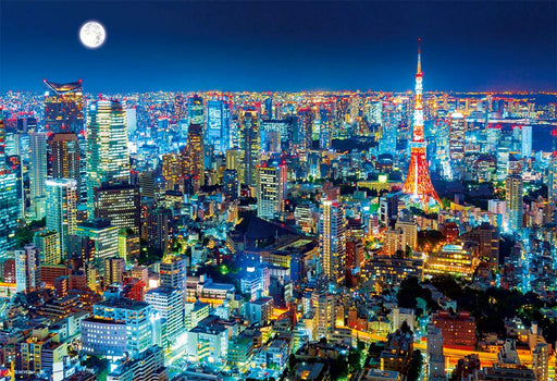 Beverly 1000-Piece Jigsaw Puzzle Tokyo Night View Micro Pieces 26x38cm ‎M81-603_1