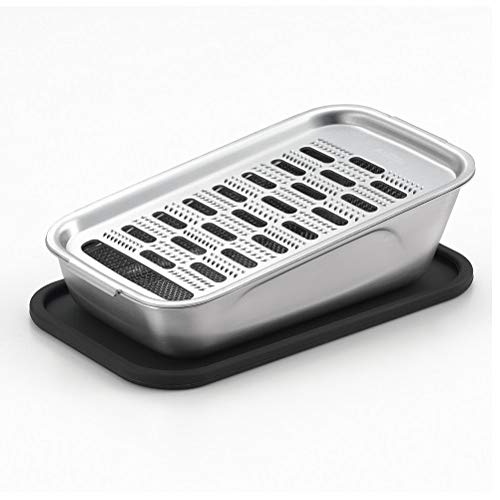 Premium Grater hako Strainer Container Lid Stainless Steel Made in Tsubame Japan_1