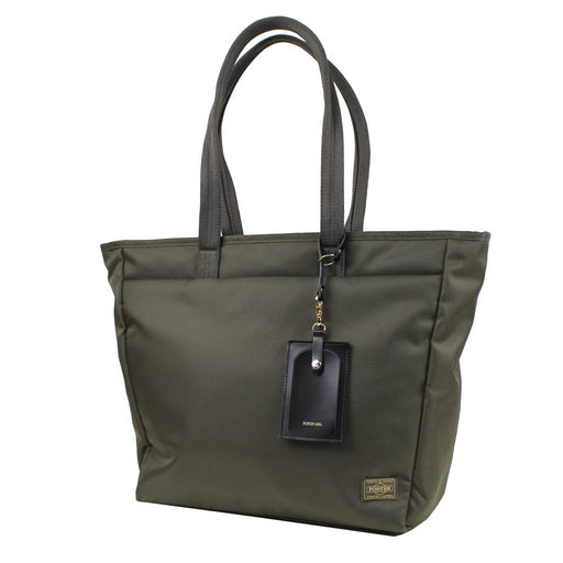 Yoshida Bag PORTER GIRL SHEA TOTE BAG L Olive 871-05182 Made in JAPAN Polyester_1