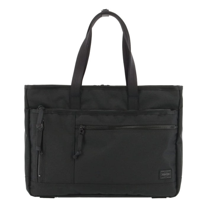 Yoshida PORTER INTERACTIVE TOTE BAG Black 536-16155 Made in JAPAN Polyester NEW_1