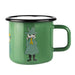 POS Muurla Enamel Mug Retro Snafkin 370ml Green Cast Iron Hand Wash Only NEW_1