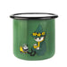 POS Muurla Enamel Mug Retro Snafkin 370ml Green Cast Iron Hand Wash Only NEW_3