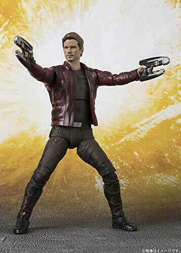 BANDAI S.H.Figuarts Avengers Infinity War STAR LORD Action Figure NEW from Japan_4