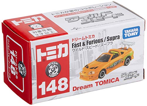 Tomica Dream Tomica No.148 Fast & Furious / TOYOTA Supra Orange NEW from Japan_3