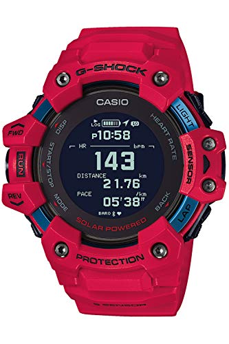 CASIO G-SHOCK G-SQUAD GBD-H1000-4JR Men's Watch Red NEW from Japan_1