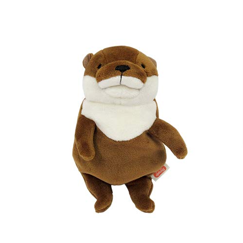 Mochi otter Brown mini stuffed toys (50 x 70 x 140 mm) NEW from Japan_1