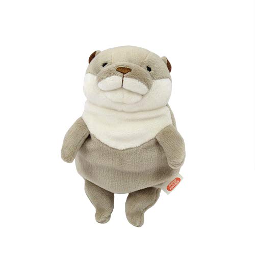 otter Mochi gray mini stuffed toys 50 x 70 x 140 mm NEW from Japan_1