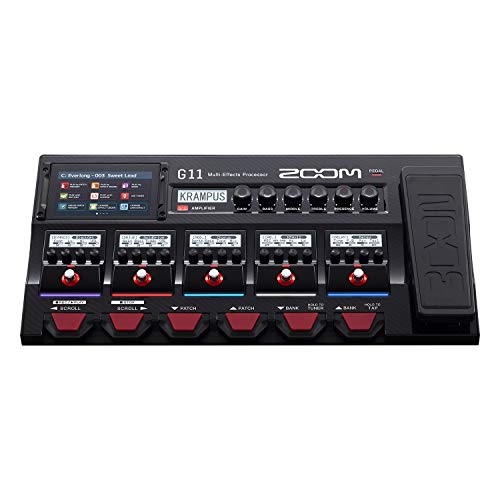 ZOOM G11 Guitar Multi-Effects Pedals Processor Touch panel compatible NEW_3
