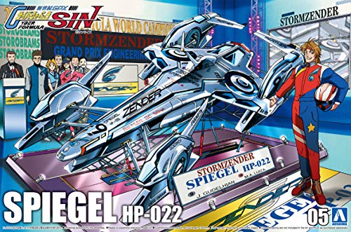 Cyber Formula No.5 Spiegel HP-022 1/24 Scale Plastic Model NEW from Japan_6