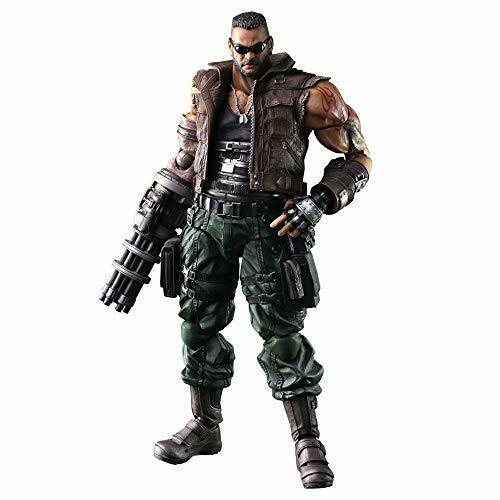 Final Fantasy VII Remake Play Arts Kai Barret Wallace Version 2 Figure NEW_1