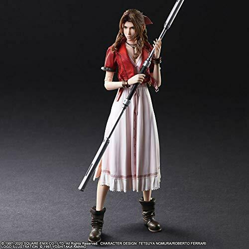 Final Fantasy VII Remake Play Arts Kai Aerith Gainsborough Figure NEW from Japan_4