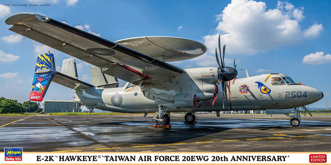 Hasegawa 1/72 Taiwan Air Force E-2K Hawkeye 20EWG 20th Anniversary ‎HA02337 NEW_1