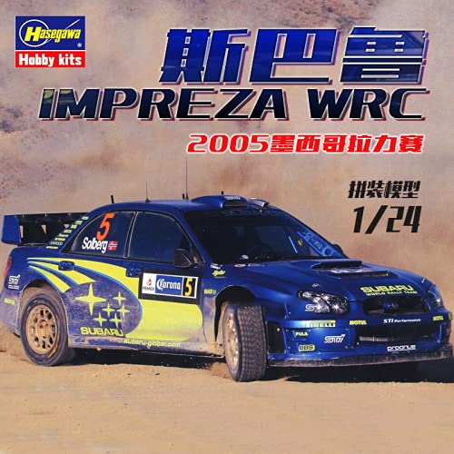 Hasegawa 1/24 Subaru Impreza WRC 2005 Rally Mexico Winner Model kit ‎HA20454 NEW_1