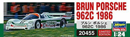Hasegawa 1/24 BRUN PORSCHE 962C 1986 Model Kit 20455 NEW from Japan_2