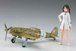 Hasegawa Strike Witches 1/20 Francesca Resin Kit w/MACCHI C.202 Folgore 1/72 Kit_4