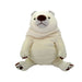 Shinada Global Mochi Kuma Bear White M size ‎MOKU-0230W Plastic H22xW14xD14cm_1