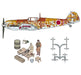 FineMold 1/48 aircraft series Ltd. Japanese Messerschmitt Bf109 E-7 Kit 48995_7