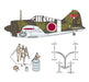 FineMolds 1/48 B-339 Buffalo Japanese Army with Ground Crew & Equipment 48994_6