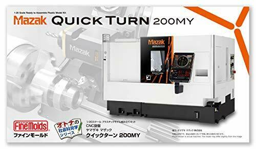 FineMolds 1/20 YAMAZAKI Mazak CNC Lathe QUICK TURN 200MY Kit NEW from Japan_4