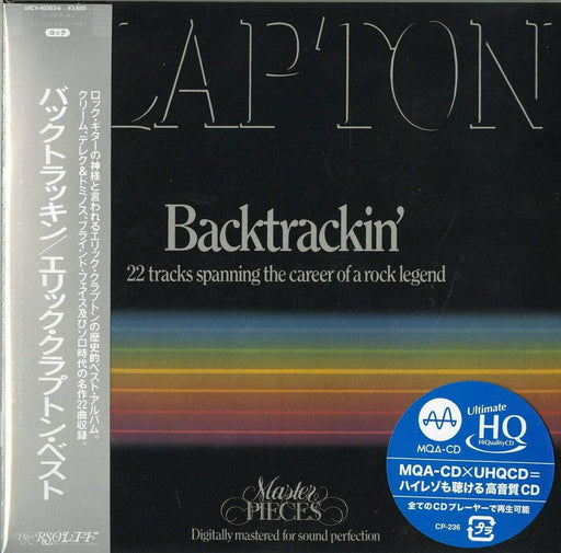 ERIC CLAPTON Backtrackin’ JAPAN 2 MQA UHQ MINI LP CD HI-RES Audio UICY-40303 NEW_1