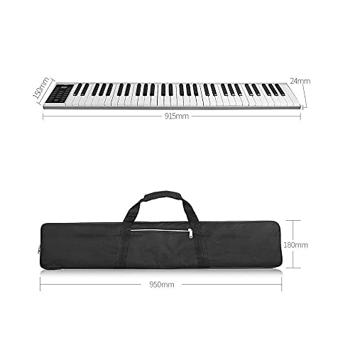 NikoMaku Electronic Piano Portable SWAN 61-key 2020 Keyboard MIDI support NEW_3