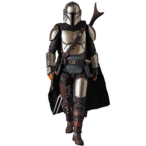 Medicom Toy Mafex No.129 The Mandalorian 160mm Painted Action FIgure NEW_1
