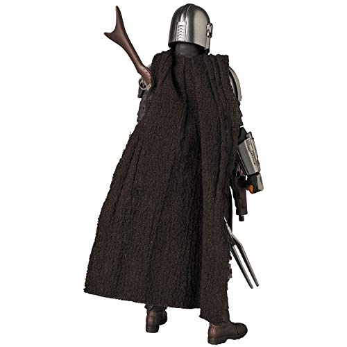 Medicom Toy Mafex No.129 The Mandalorian 160mm Painted Action FIgure NEW_2
