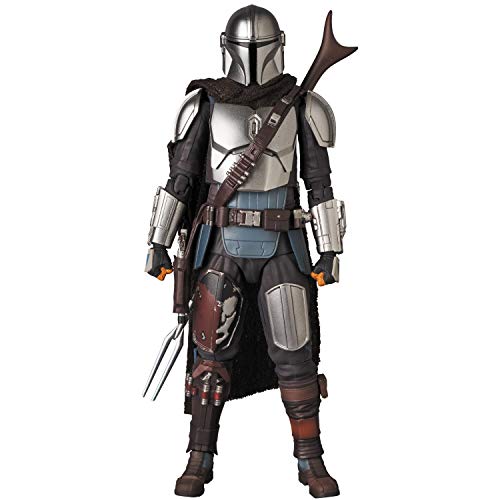 Medicom Toy Mafex No.129 The Mandalorian 160mm Painted Action FIgure NEW_9